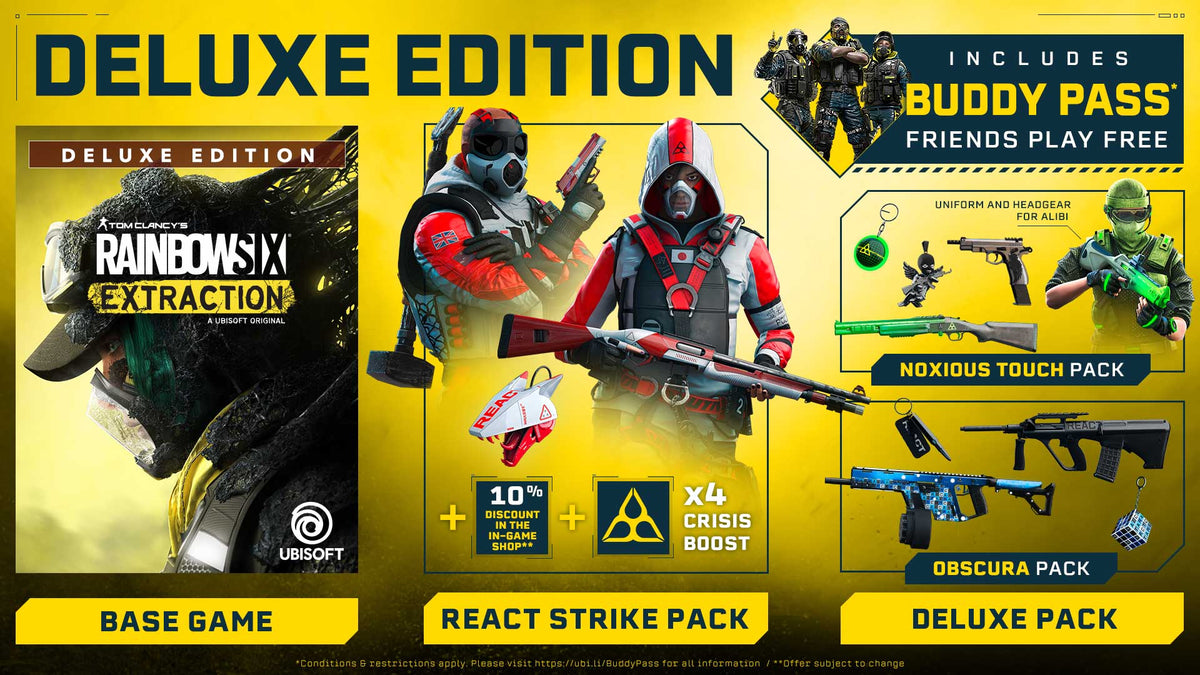 Tom Clancy's Rainbow Six Extraction Deluxe Edition EU Ubisoft Connect CD Key  OTHER Ubisoft Entertainment - [Email/Instant Delivery]