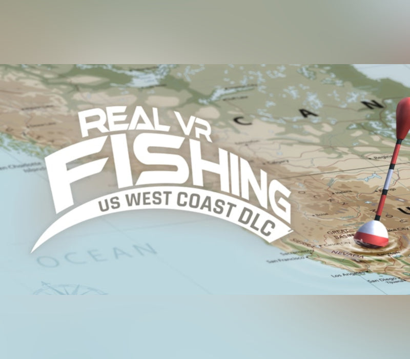 Real VR Fishing - US WEST COAST DLC PC Steam CD Key  REGION FREE Devs United Games - [Email/Instant Delivery]