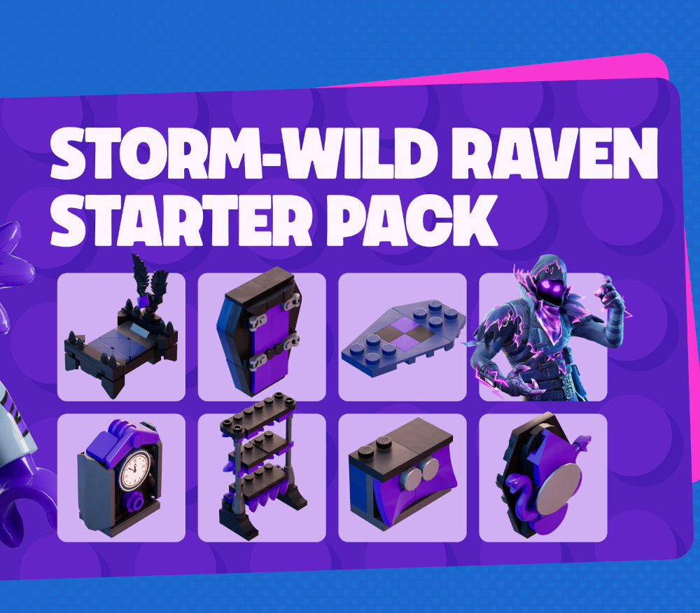 Fortnite - Storm-Wild Raven Starter Pack DLC EU XBOX One / XBOX Series X|S CD Key Xbox One -  EUROPE Epic Games Inc. - [Email/Instant Delivery]