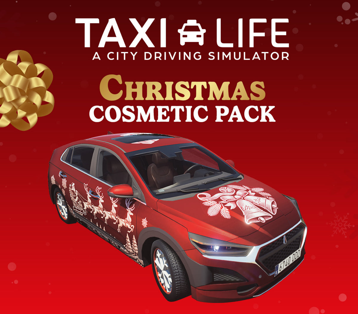 Taxi Life: A City Driving Simulator - Christmas Cosmetic Pack DLC PC Steam CD Key  REGION FREE Simteract - [Email/Instant Delivery]