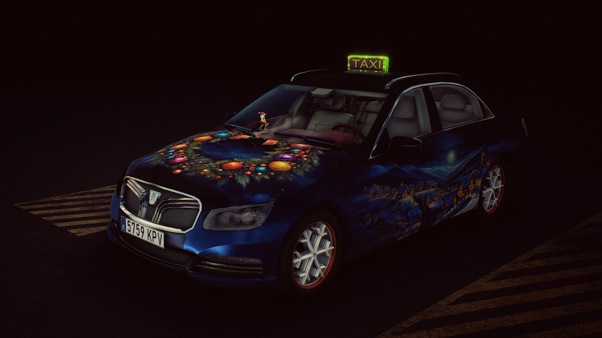 Taxi Life: A City Driving Simulator - Christmas Cosmetic Pack DLC PC Steam CD Key  REGION FREE Simteract - [Email/Instant Delivery]