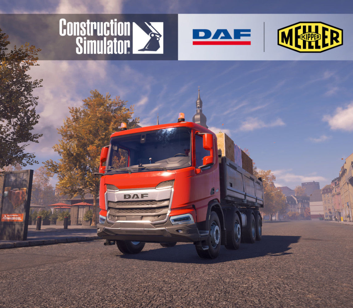 Construction Simulator - DAF & MEILLER Pack DLC PC Steam CD Key  EUROPE astragon Entertainment GmbH - [Email/Instant Delivery]