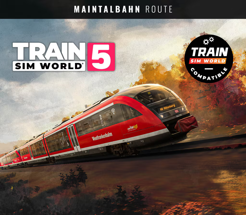 Train Sim World 5 - Maintalbahn: Aschaffenburg - Miltenberg Route Add-On DLC EU XBOX One / Xbox Series X|S CD Key Xbox One -  EUROPE  [Email/Instant Delivery]