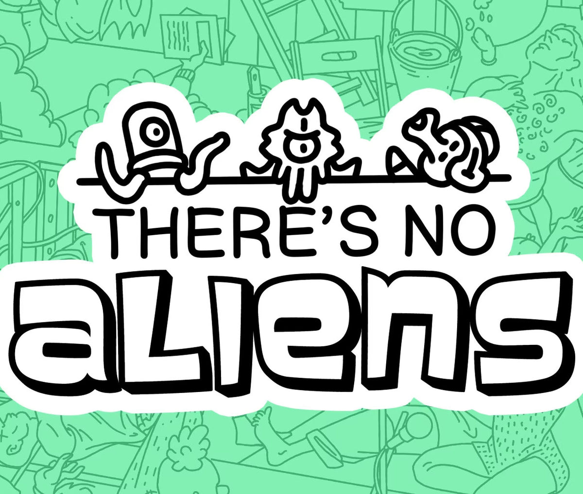 There's No Aliens PC Steam CD Key  REGION FREE Error 300 - [Email/Instant Delivery]