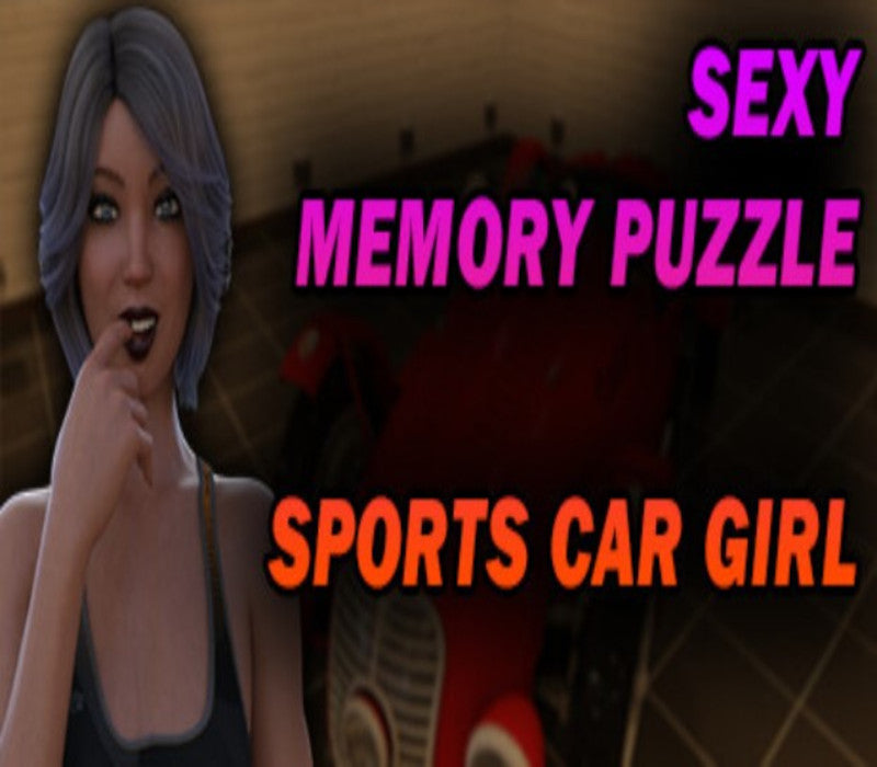Sexy Memory Puzzle - Sports Car Girl PC Steam CD Key  REST OF THE WORLD EroticGamesClub - [Email/Instant Delivery]