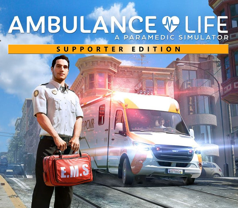 Ambulance Life: A Paramedic Simulator Supporter Edition PC Steam Account  REGION FREE Nacon - [Email/Instant Delivery]