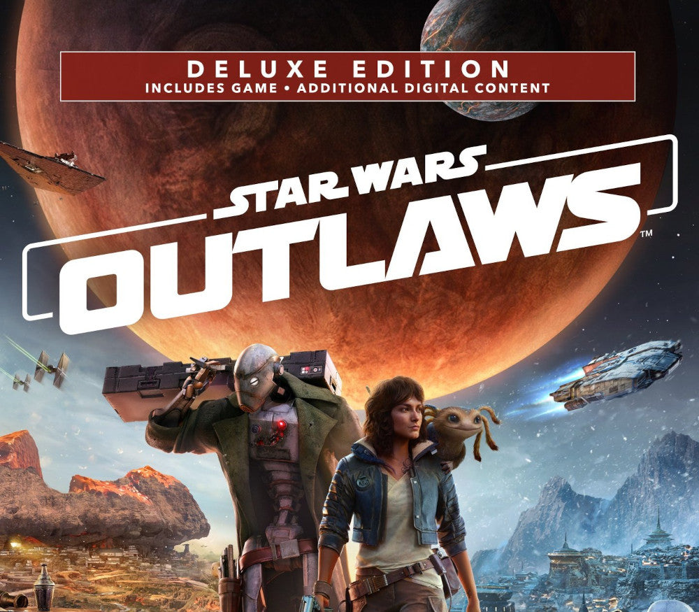 Star Wars Outlaws: Deluxe Edition EU Xbox Series X|S CD Key   EUROPE - all countries Ubisoft Entertainment - [Email/Instant Delivery]
