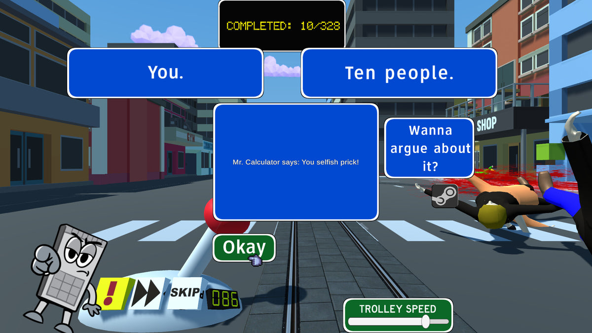 The Trolley Problem Game PC Steam CD Key  REGION FREE Newfa LLC - [Email/Instant Delivery]