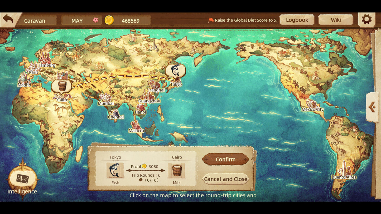The Road To Harvest: Food From Across The Ocean PC Steam CD Key  REGION FREE MuccyGames - [Email/Instant Delivery]