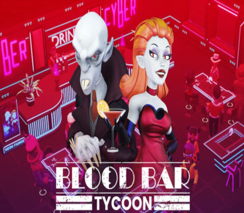 Blood Bar Tycoon PC Steam CD Key  REGION FREE Clever Trickster Productions - [Email/Instant Delivery]