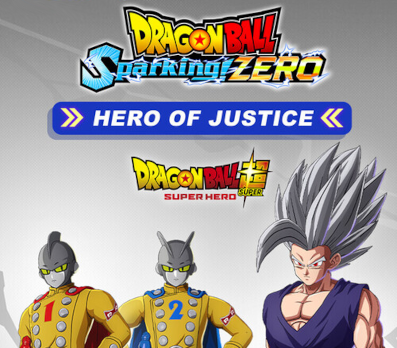 DRAGON BALL: Sparking! - ZERO HERO OF JUSTICE Pack DLC EU PC Steam CD Key   EUROPE - all countries Bandai Namco Entertainment - [Email/Instant Delivery]