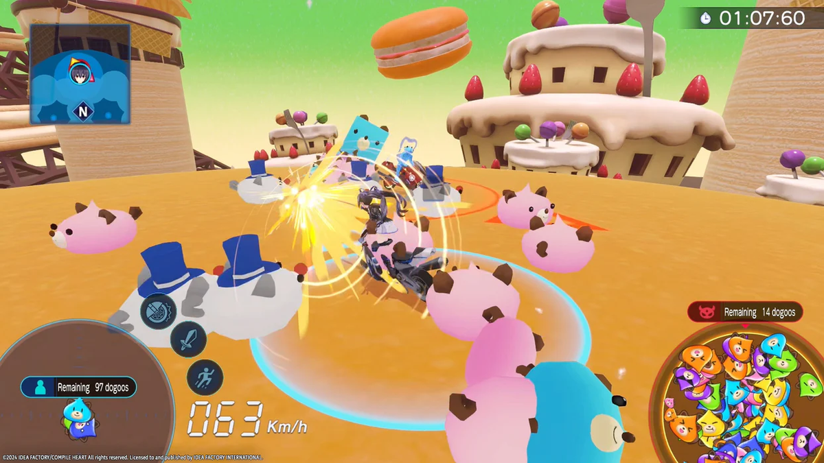 Neptunia Riders VS Dogoos NA Nintendo Switch CD Key  North America Idea Factory International - [Email/Instant Delivery]