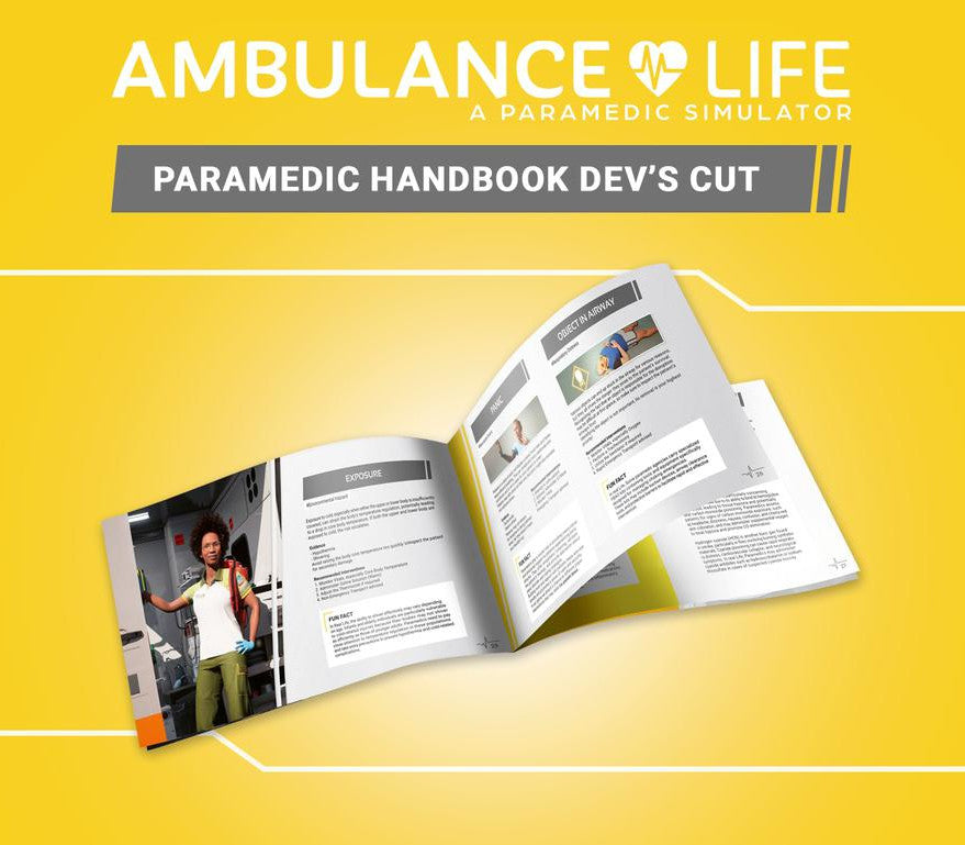 Ambulance Life: A Paramedic Simulator - Paramedic Handbook Dev's Cut DLC PC Steam CD Key  REGION FREE Nacon - [Email/Instant Delivery]