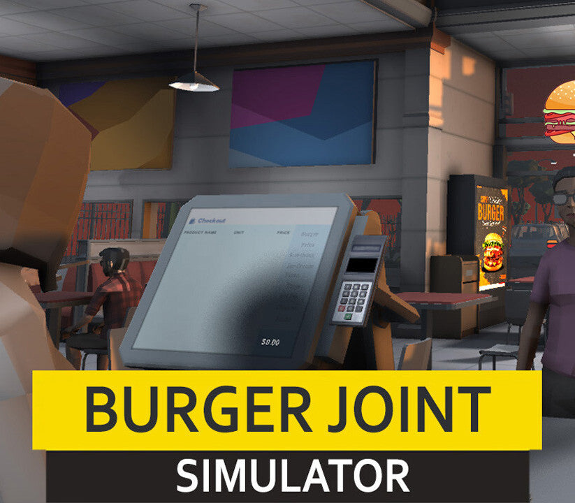 Burger Joint Simulator PC Steam CD Key  REGION FREE MSE GAME WORLD - [Email/Instant Delivery]