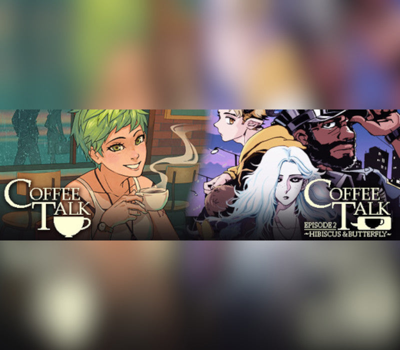 Coffee Talk Episode 1 & 2 - Complete Series Bundle PC Steam CD Key  REGION FREE  [Email/Instant Delivery]