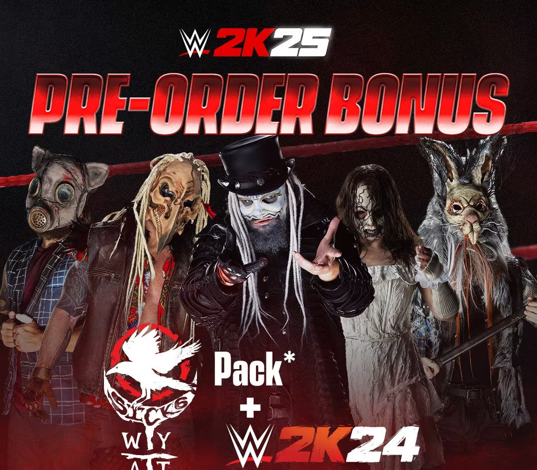 WWE 2K25 - Pre-order Bonus DLC EU PC Steam CD Key  EUROPE  [Email/Instant Delivery]
