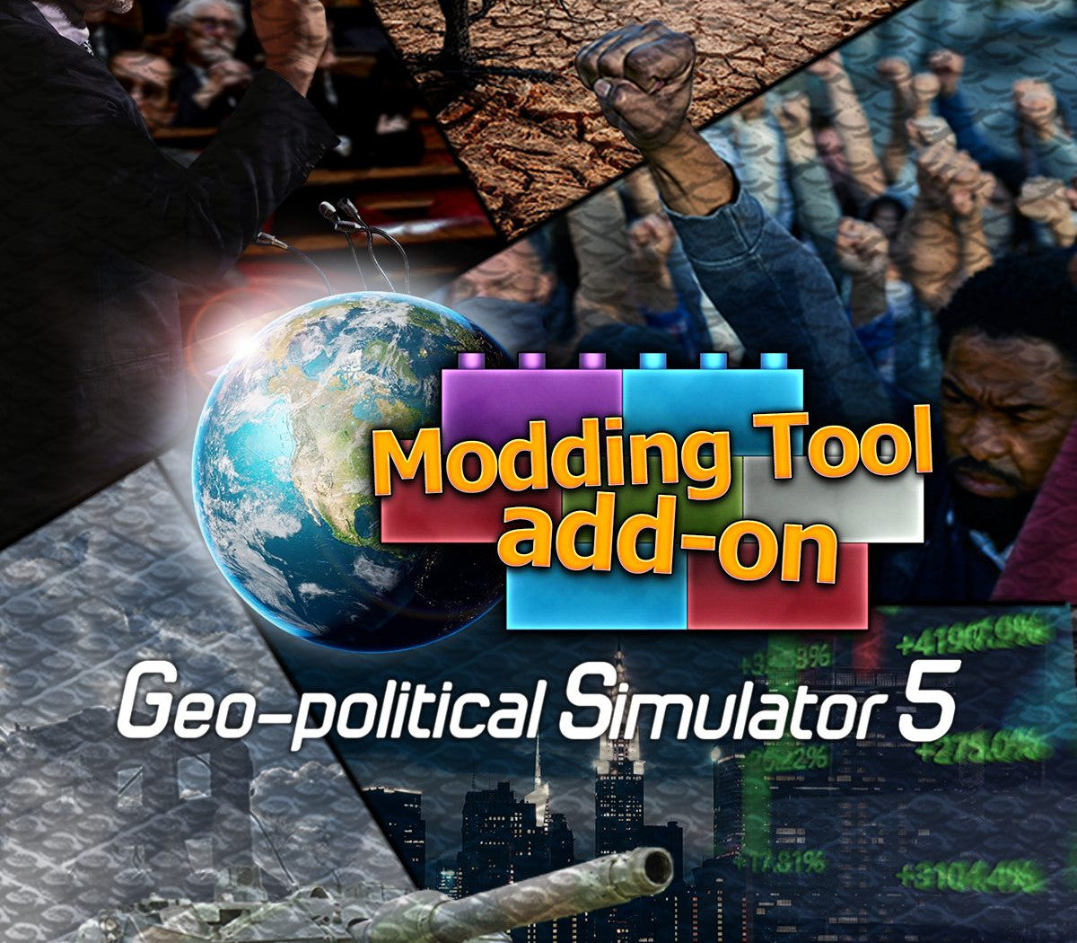 Geo-Political Simulator 5 - Modding Tool Add-on DLC PC Steam CD Key  REGION FREE Eversim - [Email/Instant Delivery]