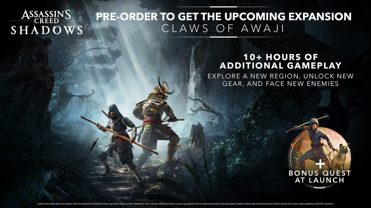Assassin's Creed Shadows - Pre-Order Bonus DLC EU PS5 CD Key PlayStation 5 -  EUROPE Ubisoft - [Email/Instant Delivery]