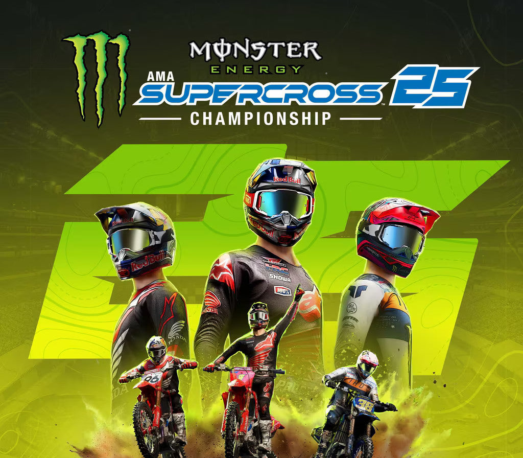 Monster Energy Supercross 25 - The Official Video Game PC Steam CD Key  REGION FREE Milestone - [Email/Instant Delivery]