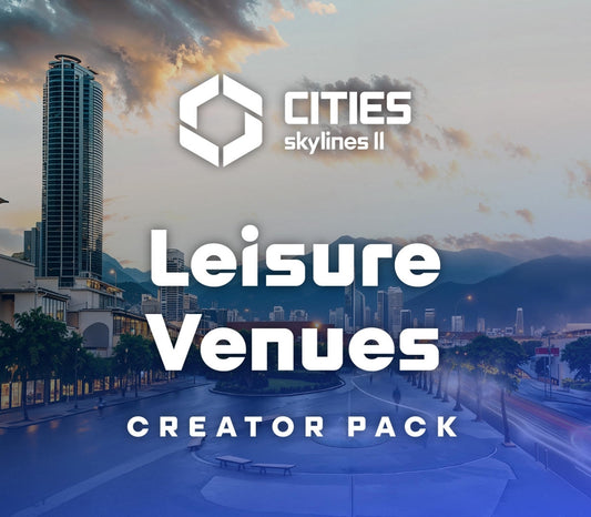 Cities: Skylines II - Creator Pack: Leisure Venues DLC EU PC Steam CD Key  EUROPE Paradox Interactive - [Email/Instant Delivery]