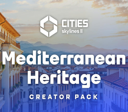 Cities: Skylines II - Creator Pack: Mediterranean Heritage DLC EU PC Steam CD Key  EUROPE Paradox Interactive - [Email/Instant Delivery]