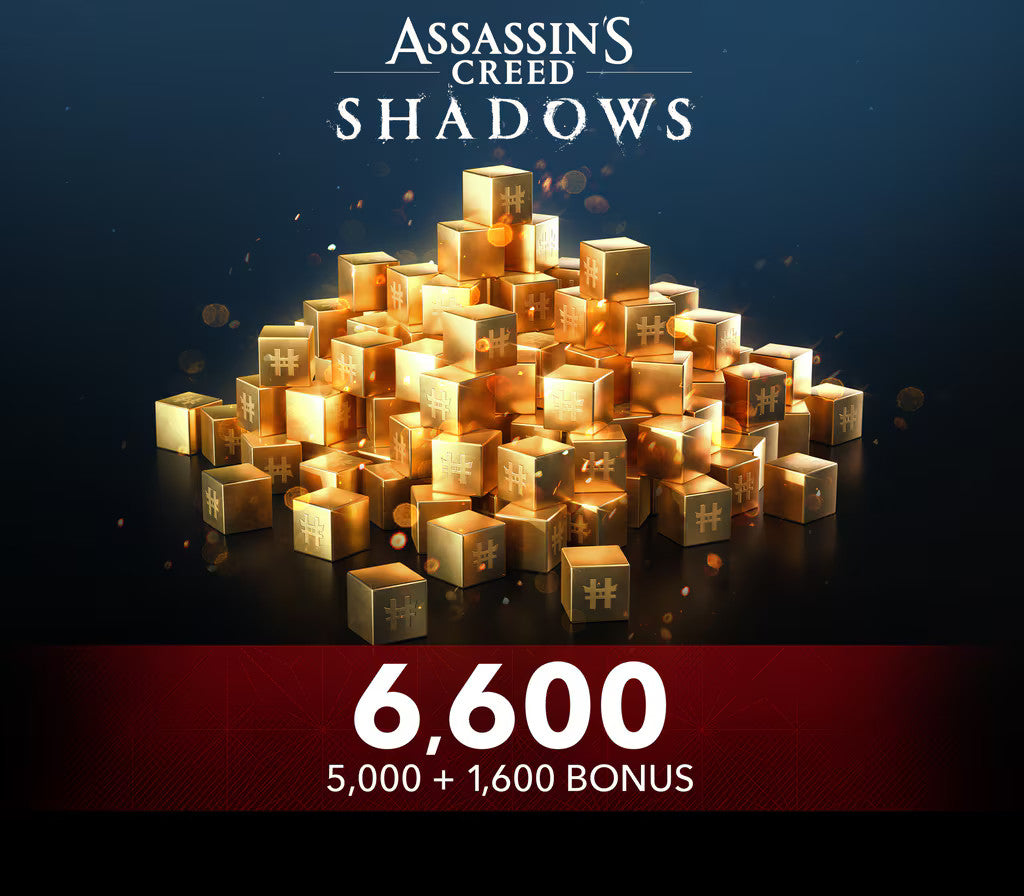 Assassin's Creed Shadows - Helix Credits Extra Large Pack 6600 Xbox Series X|S CD Key  REST OF THE WORLD Ubisoft - [Email/Instant Delivery]