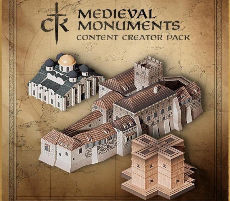 Crusader Kings III - Content Creator Pack: Medieval Monuments DLC PC Steam CD Key  REGION FREE  [Email/Instant Delivery]