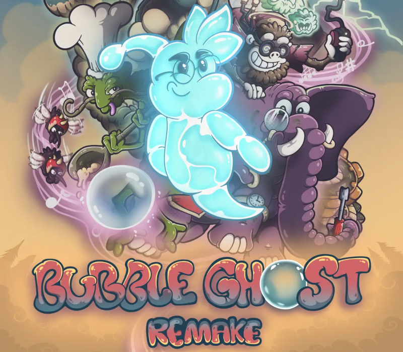 Bubble Ghost Remake PC Steam CD Key  REGION FREE Selecta Play - [Email/Instant Delivery]