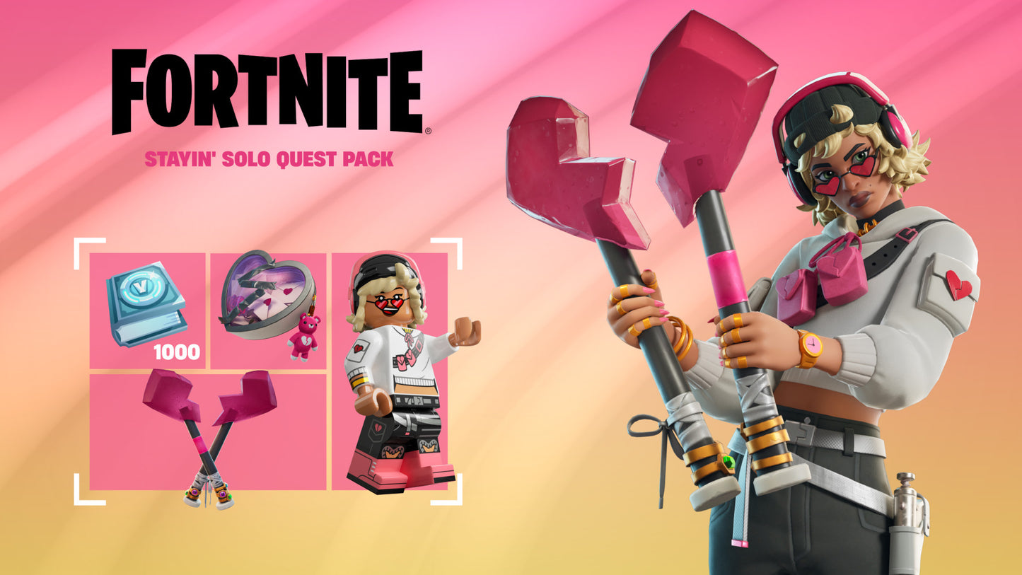 Fortnite - Stayin' Solo Quest Pack US XBOX One / Xbox Series X|S CD Key Xbox One -  AMERICAS Epic Games - [Email/Instant Delivery]