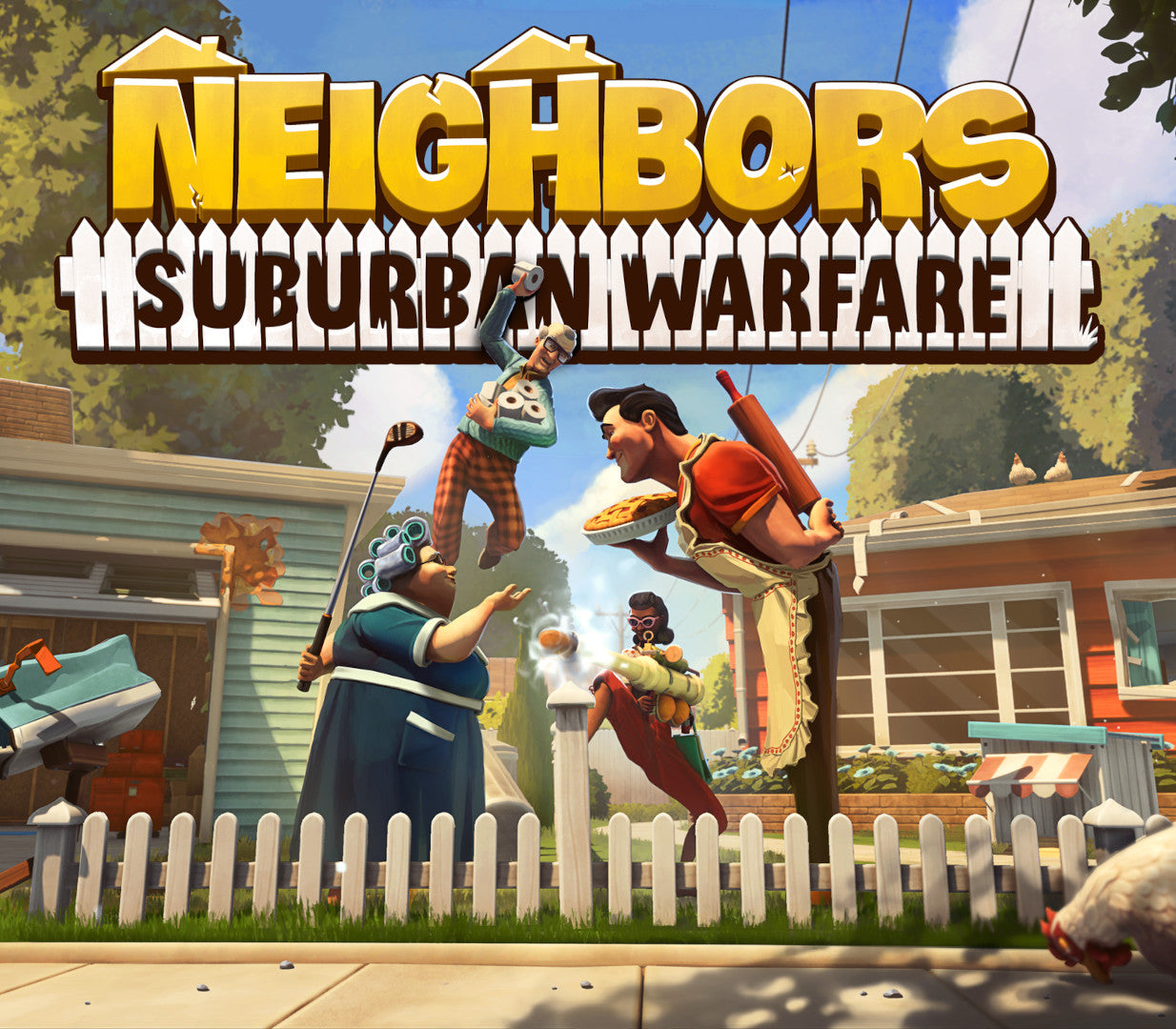 Neighbors: Suburban Warfare PC Steam Account  REGION FREE Invisible Walls - [Email/Instant Delivery]