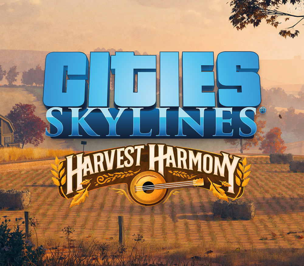 Cities: Skylines - Harvest Harmony DLC RoW PC Steam CD Key  REST OF THE WORLD Paradox Interactive - [Email/Instant Delivery]