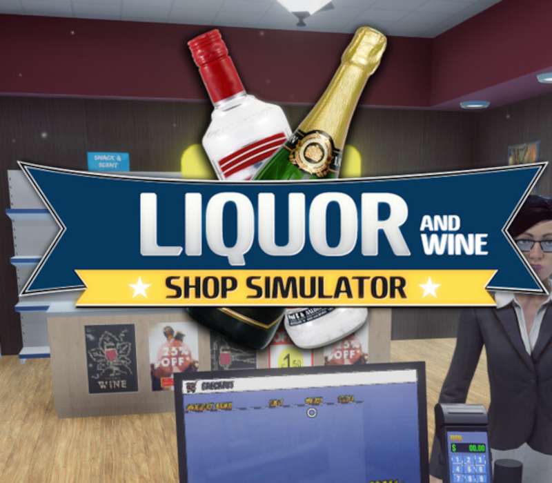 Liquor And Wine Shop Simulator PC Steam CD Key  REGION FREE Mascot Bro Studio - [Email/Instant Delivery]