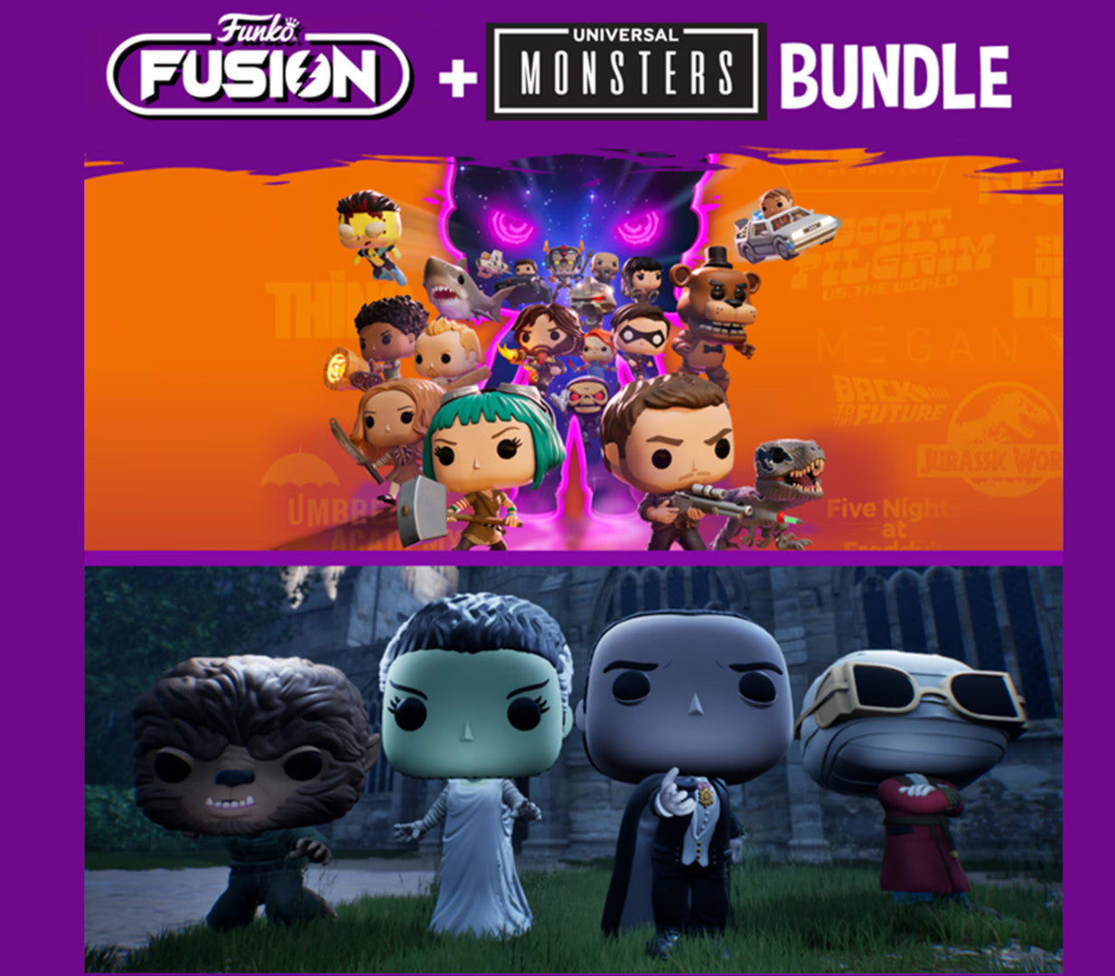 Funko Fusion Universal Monsters Pack Bundle Xbox Series X|S Account  REGION FREE 10:10 Games - [Email/Instant Delivery]