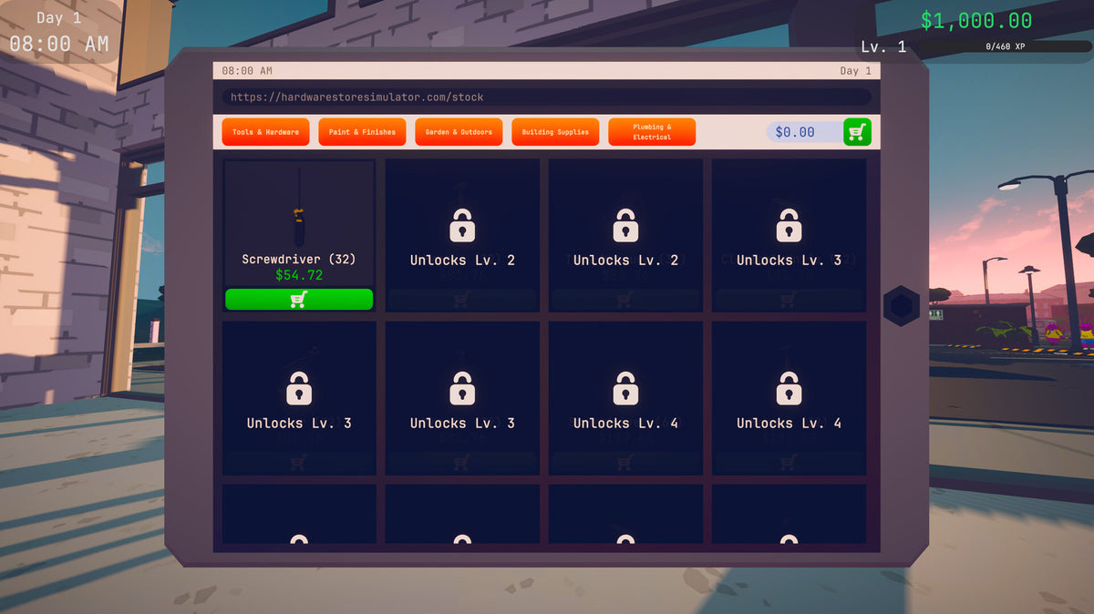 Hardware Store Simulator PC Steam CD Key   REGION FREE Stellar Fusion Studios - [Email/Instant Delivery]