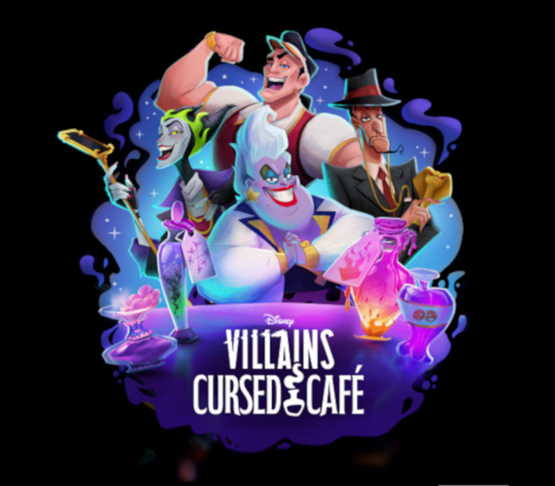 Disney Villains Cursed Café PC Steam CD Key  REGION FREE  [Email/Instant Delivery]