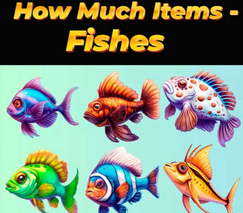How Much Items - Fishes PC Steam CD Key  REGION FREE hede - [Email/Instant Delivery]