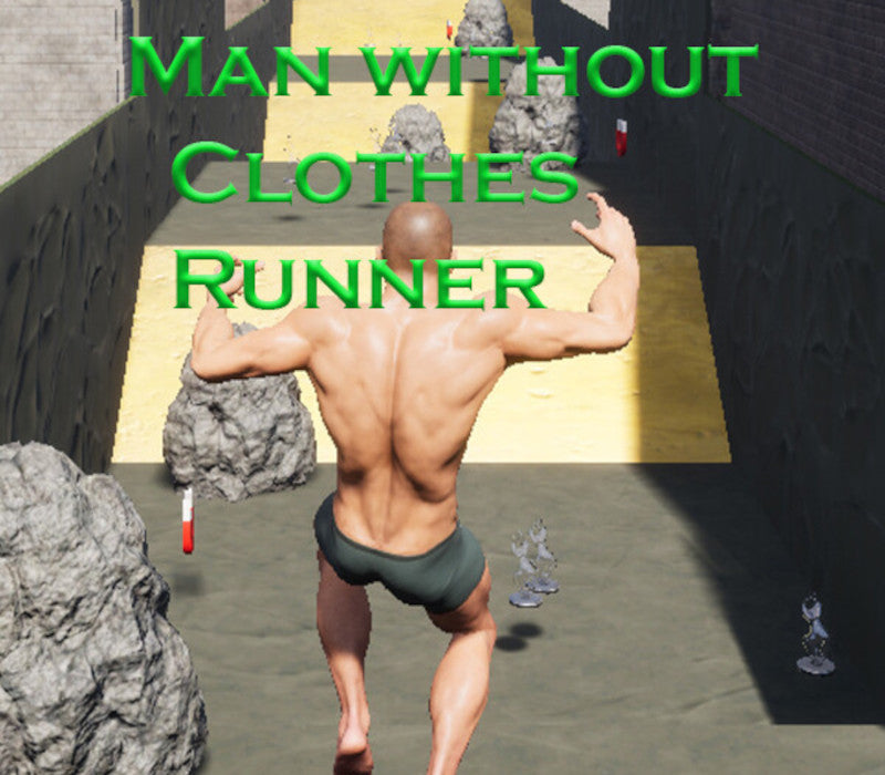 Man Without Clothes Runner PC Steam CD Key  REGION FREE Valkeala Software - [Email/Instant Delivery]