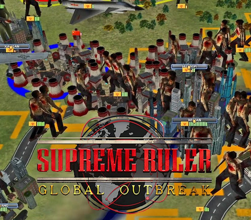 Supreme Ruler Global Outbreak PC Steam CD Key  REGION FREE BattleGoat Studios - [Email/Instant Delivery]