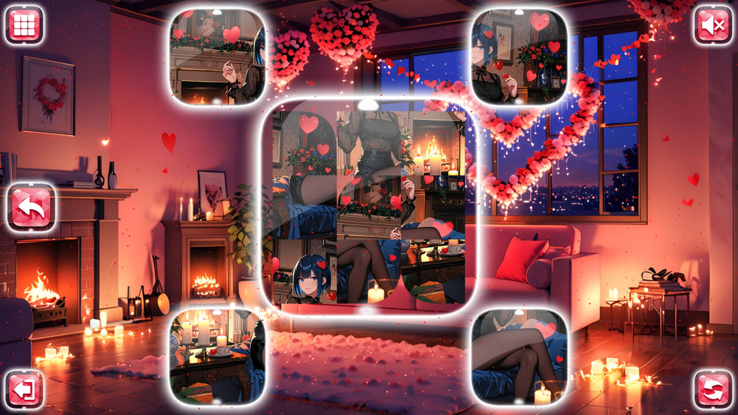 Lovely Anime Puzzle: Valentine PC Steam CD Key  REST OF THE WORLD Blender Games - [Email/Instant Delivery]