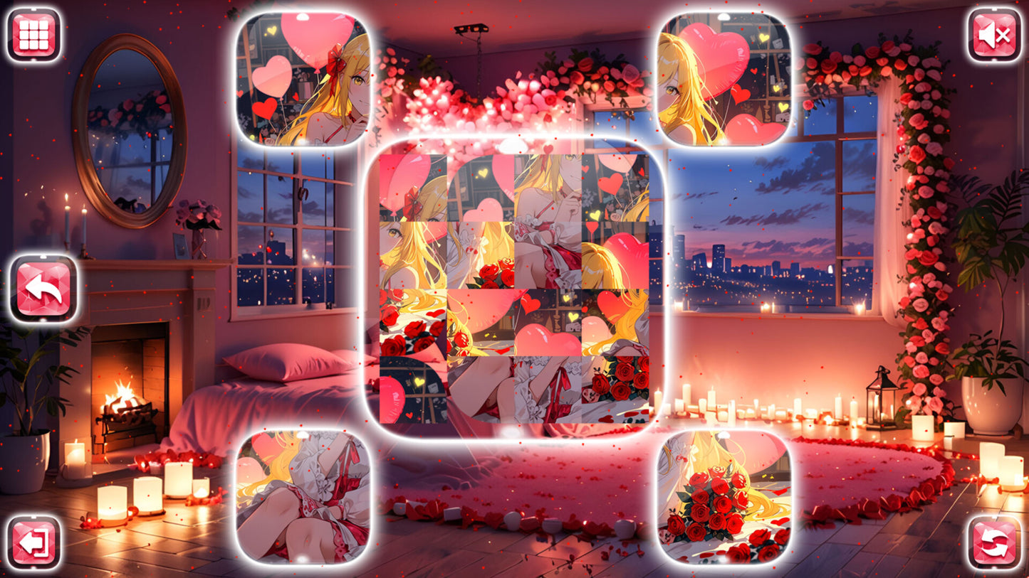 Lovely Anime Puzzle: Valentine PC Steam CD Key  REST OF THE WORLD Blender Games - [Email/Instant Delivery]