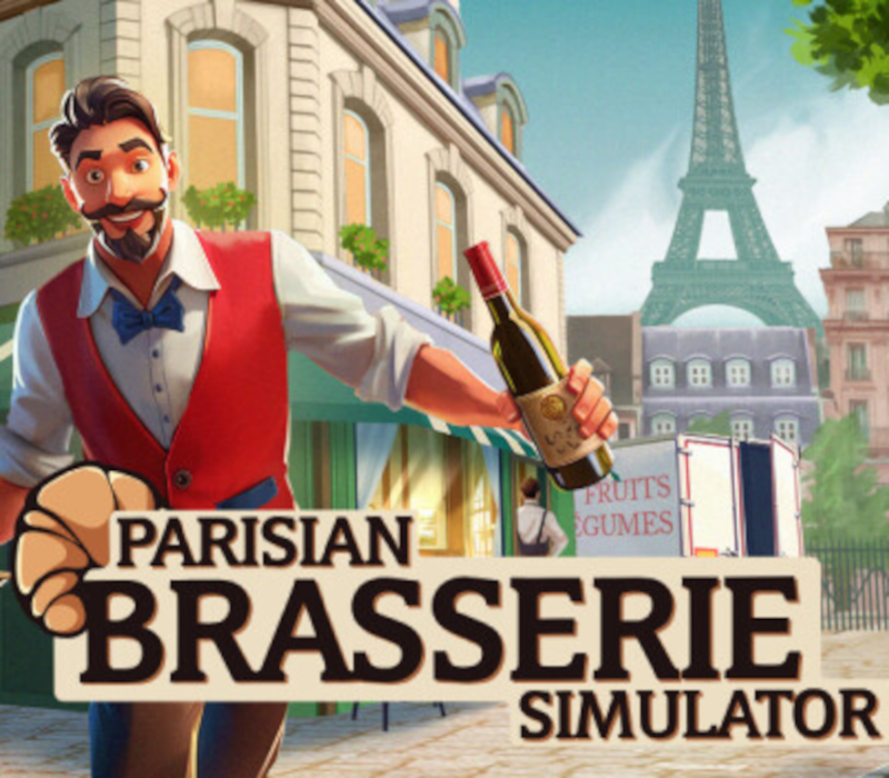 Parisian Brasserie Simulator PC Steam CD Key  REGION FREE Quark Studios - [Email/Instant Delivery]