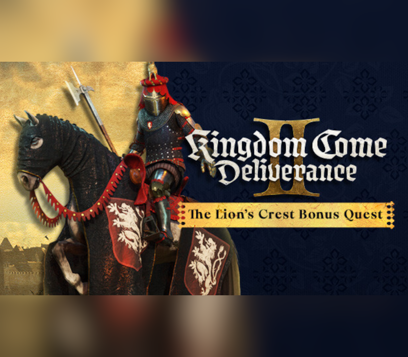 Kingdom Come: Deliverance II - The Lion’s Crest DLC PC Steam CD Key  REGION FREE Deep Silver - [Email/Instant Delivery]