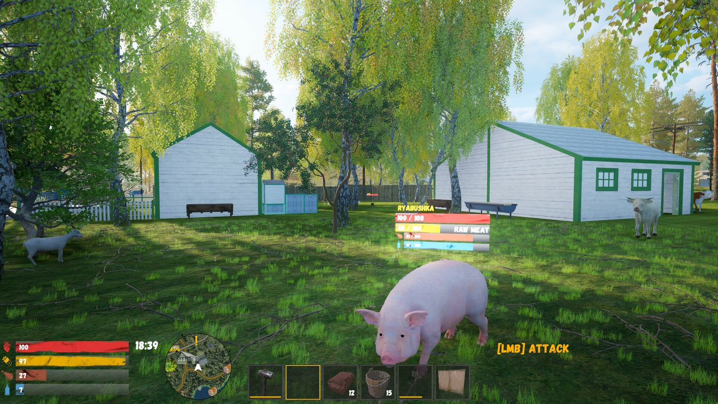Russian Village Simulator 2 PC Steam CD Key  REGION FREE VD Games - [Email/Instant Delivery]