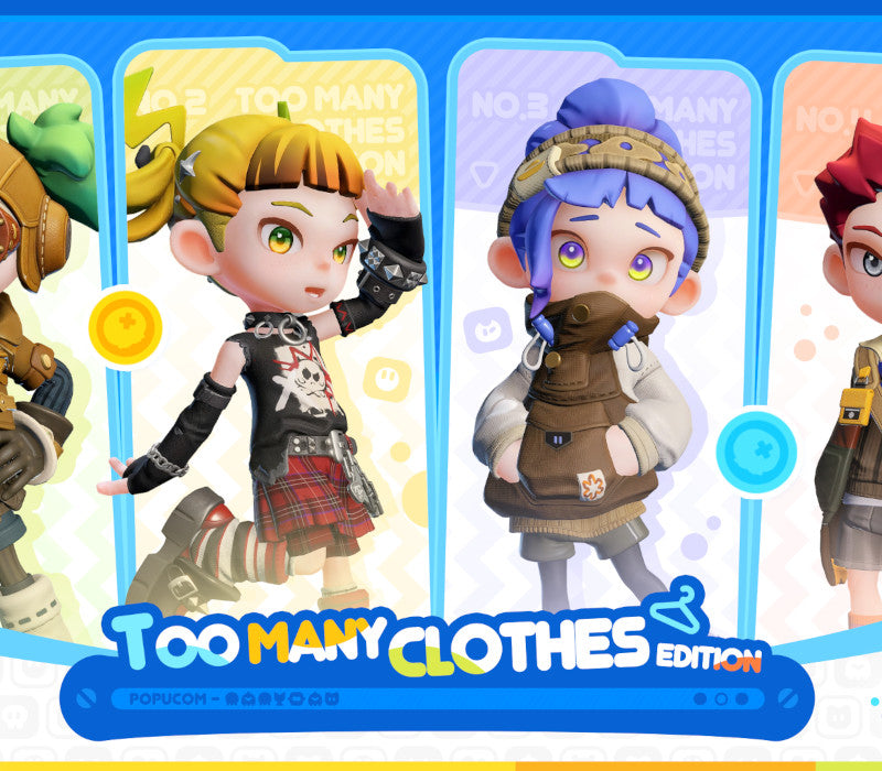 POPUCOM Too Many Clothes Edition PC Steam Altergift  REGION FREE Gryphline - [Email/Instant Delivery]
