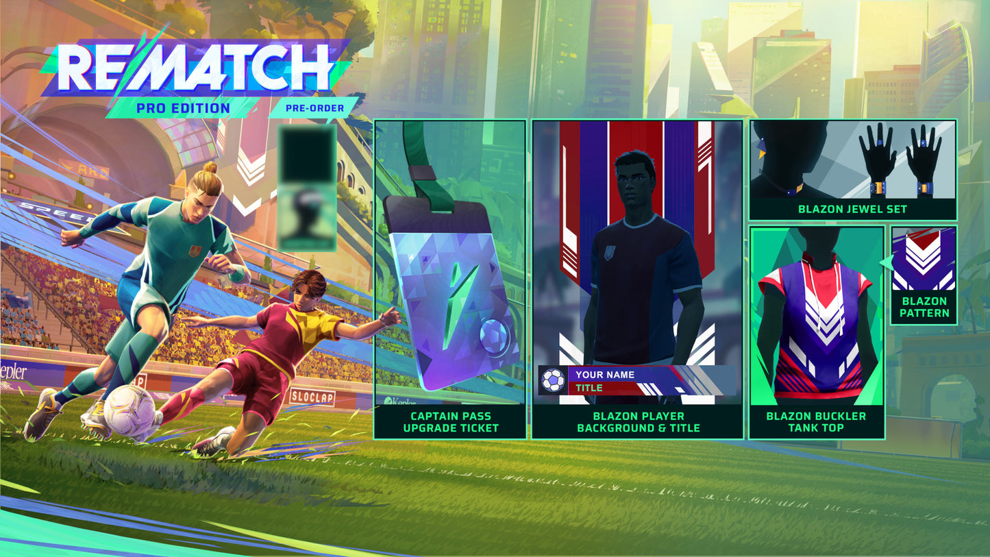 REMATCH Pro Edition PC Steam Account  REGION FREE Sloclap - [Email/Instant Delivery]