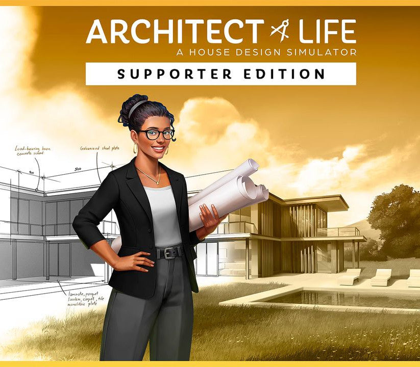 Architect Life: A House Design Simulator Supporter Edition PC Steam Account  REGION FREE Nacon - [Email/Instant Delivery]