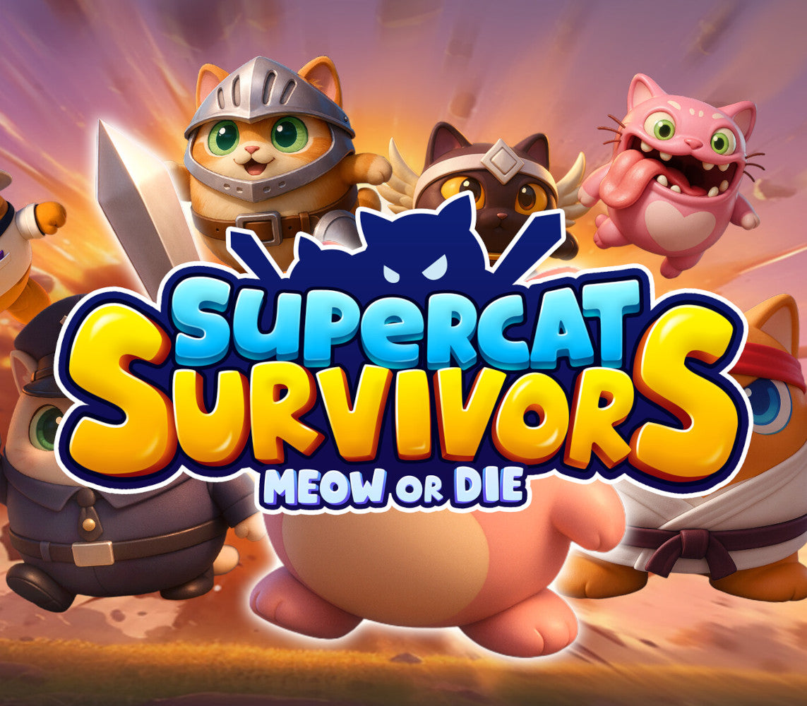 Supercat Survivors: Meow or Die PC Steam CD Key  REGION FREE  [Email/Instant Delivery]