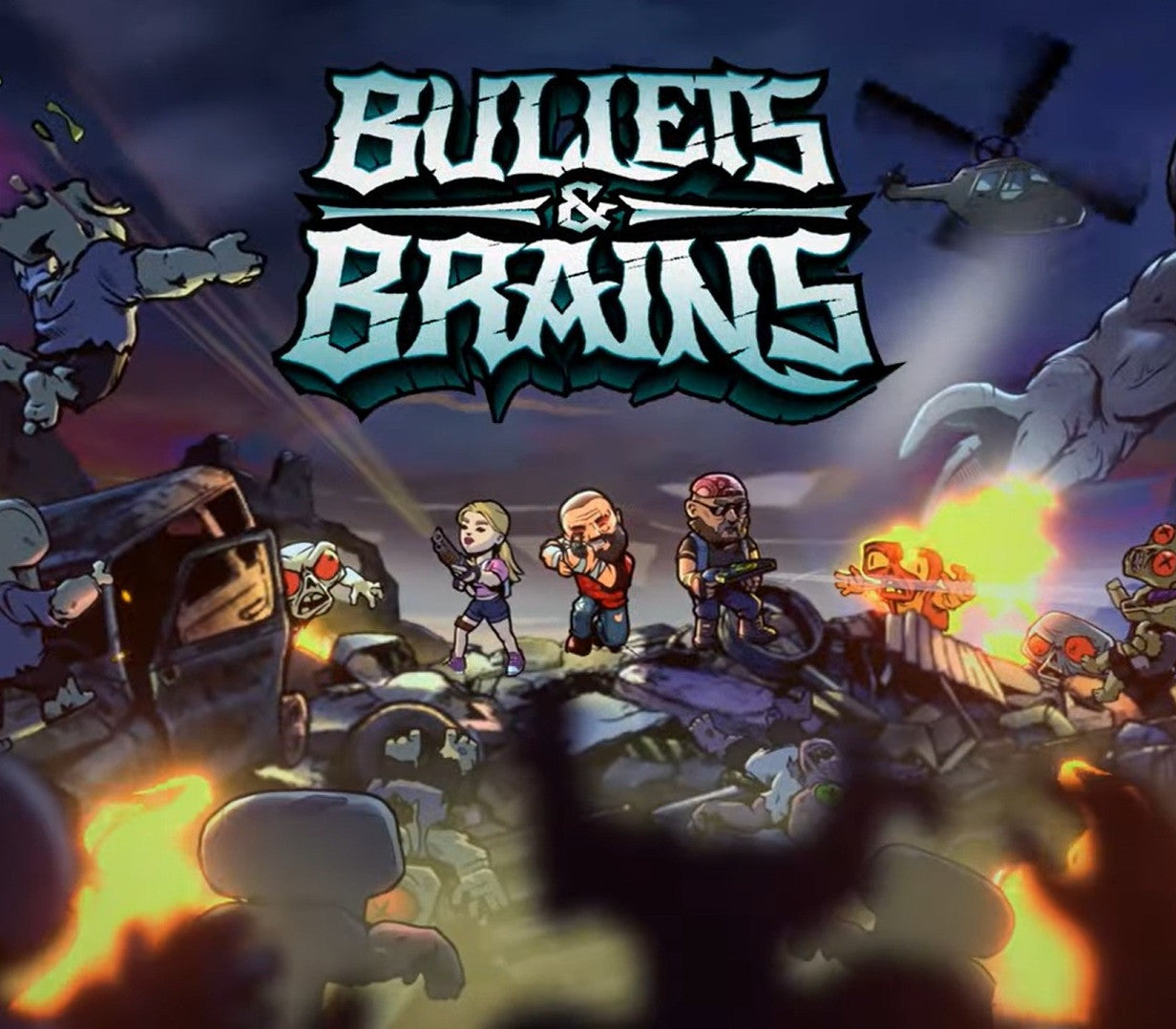 Bullets & Brains PC Steam CD Key  REGION FREE No Gravity Games - [Email/Instant Delivery]