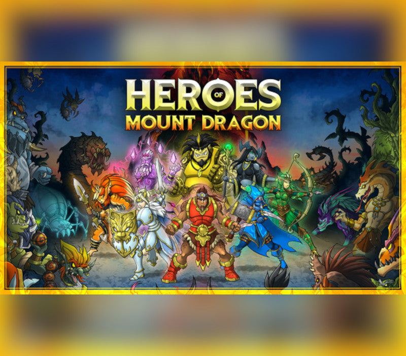 Heroes of Mount Dragon PC Steam CD Key  REGION FREE indie.io - [Email/Instant Delivery]