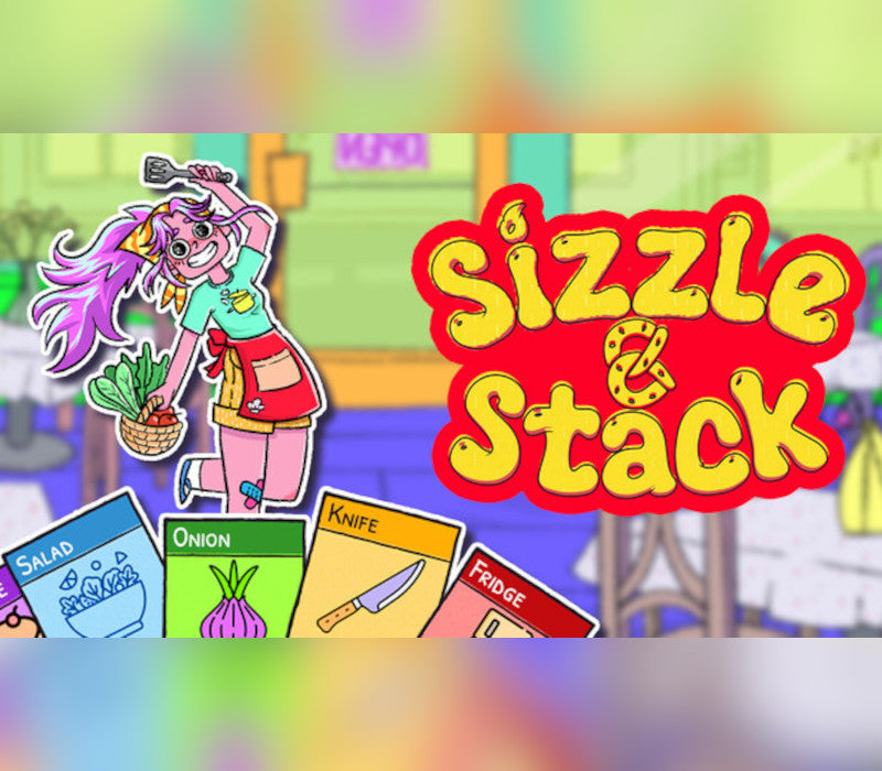Sizzle & Stack PC Steam CD Key  REGION FREE Arvis Games - [Email/Instant Delivery]